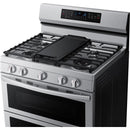  Samsung 30-inch Freestanding Gas Range with Wi-Fi Connectivity NX60A6751SS/AA IMAGE 4