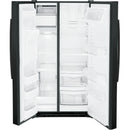 GE 36-inch, 25.3 cu. ft. Side-by-Side Refrigerator with Water and Ice Dispenser GSS25GGPBB IMAGE 2