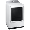  Samsung 7.4 cu. ft. Smart Gas Dryer with Steam Sanitize+ DVG52A5500W/A3 IMAGE 4