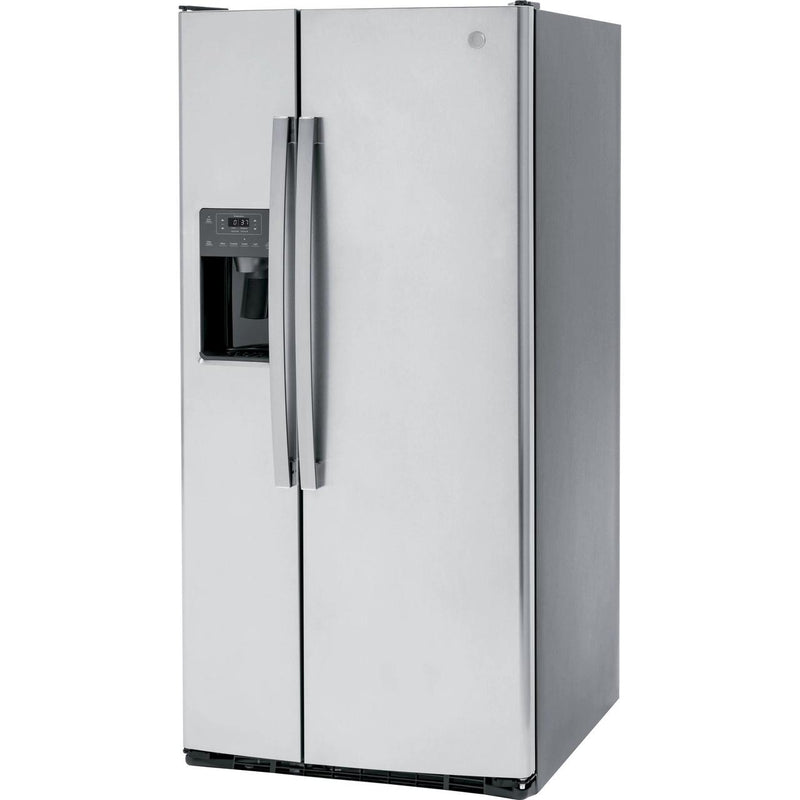 GE 33-inch, 23 cu. ft. Side-By-Side Refrigerator with Water and Ice Dispensing System GSS23GYPFS IMAGE 6