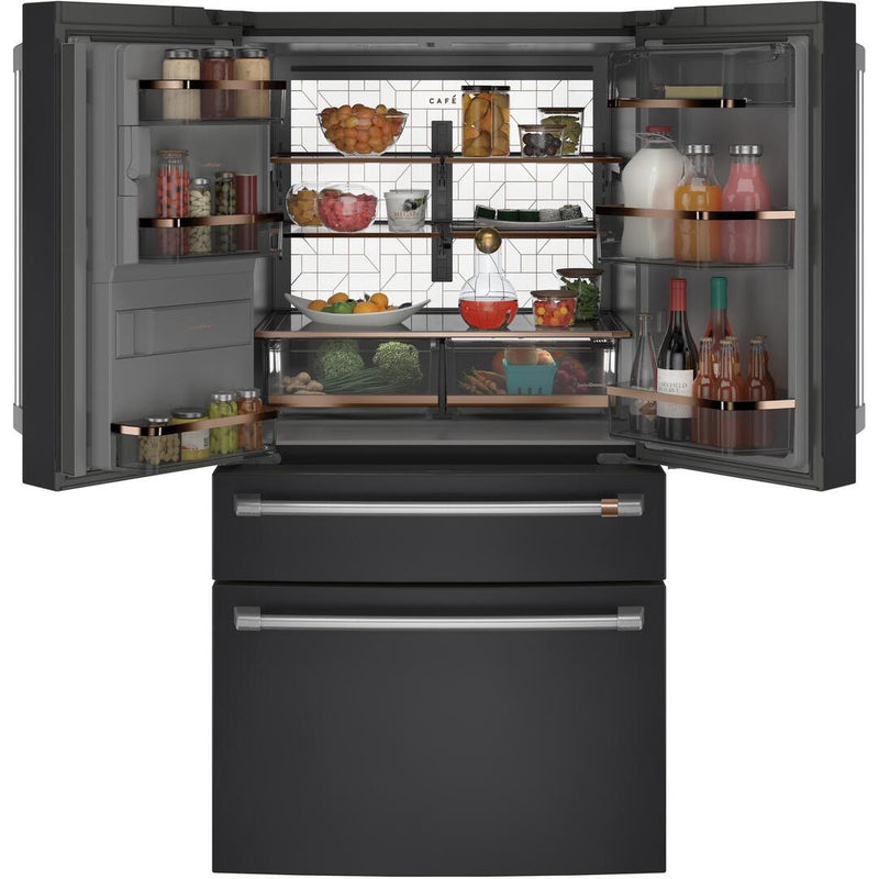 Café 36-inch, 22.3 cu.ft. Counter-Depth French 4-Door Refrigerator with Wi-Fi CXE22DP3PD1 IMAGE 5