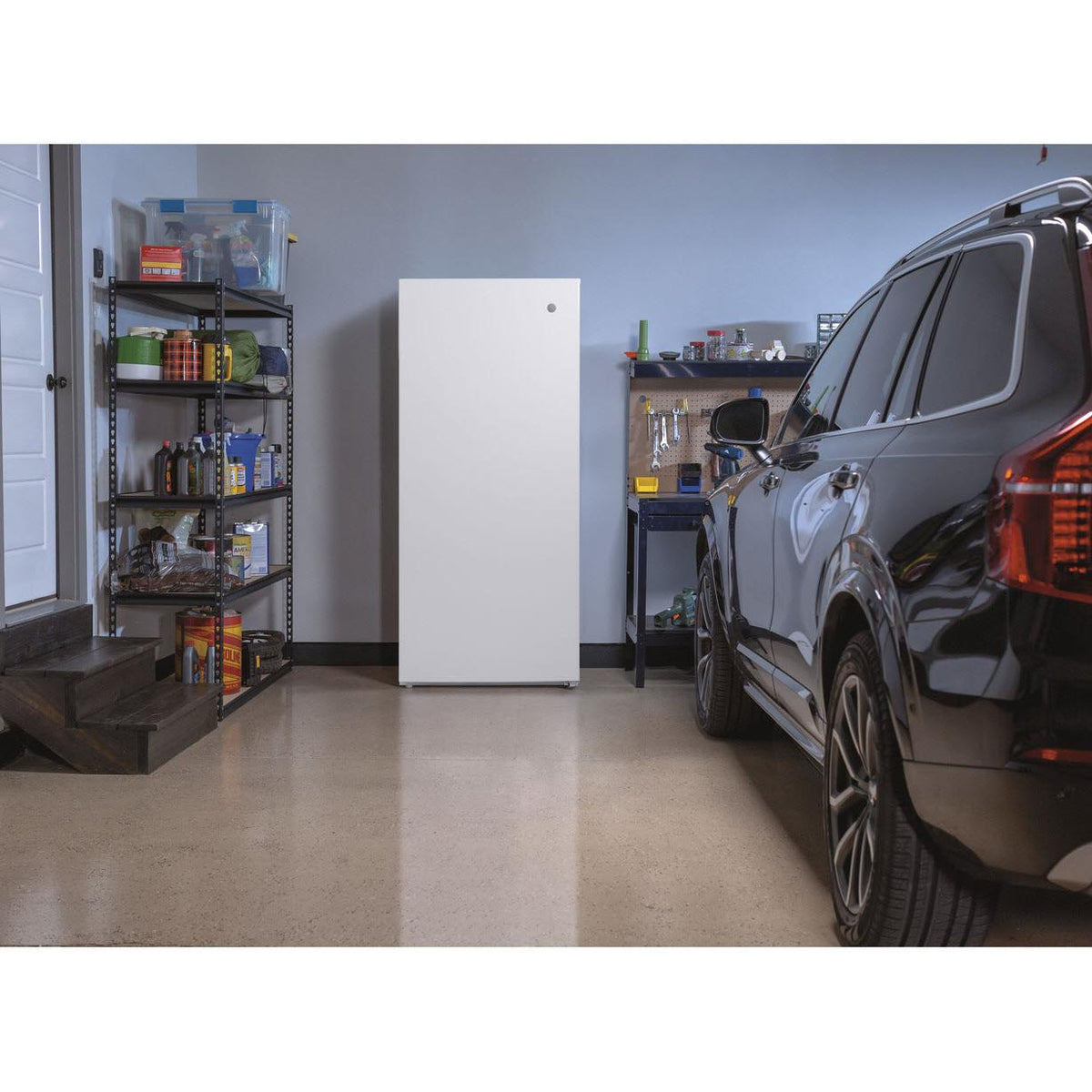 GE 21.3 cu.ft. Freestanding Upright Freezer FUF21QRRWW