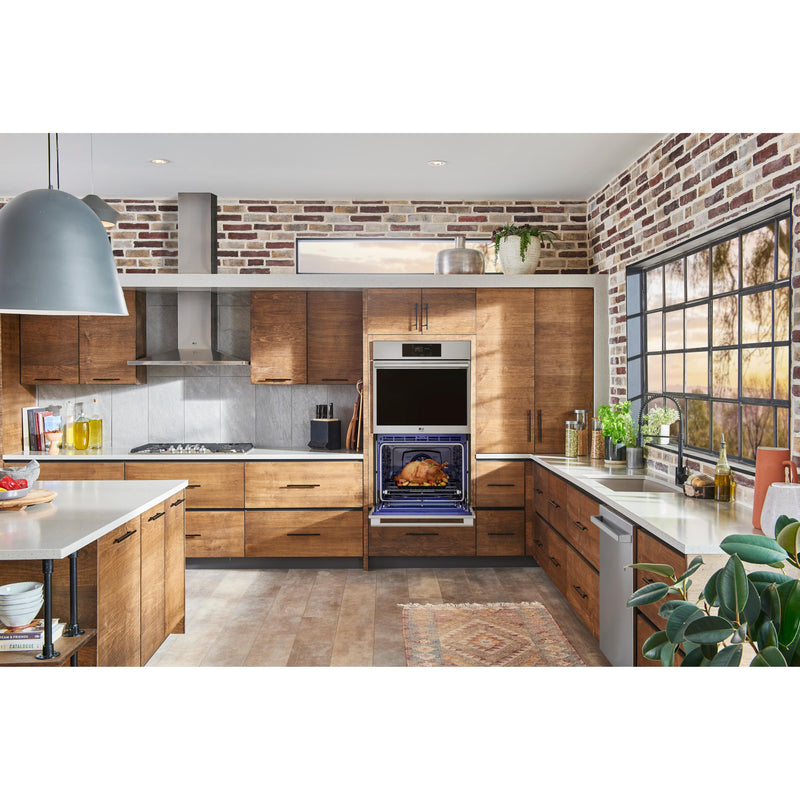 LG STUDIO 30-inch, 9.4 cu.ft. Built-in Double Wall Oven with Convection Technology WDES9428F IMAGE 18