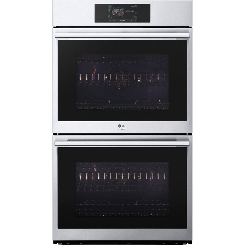 LG STUDIO 30-inch, 9.4 cu.ft. Built-in Double Wall Oven with Convection Technology WDES9428F IMAGE 1