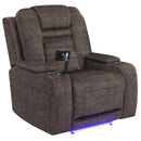 Kian USA Power Fabric Recliner 115-80-10P2 IMAGE 1