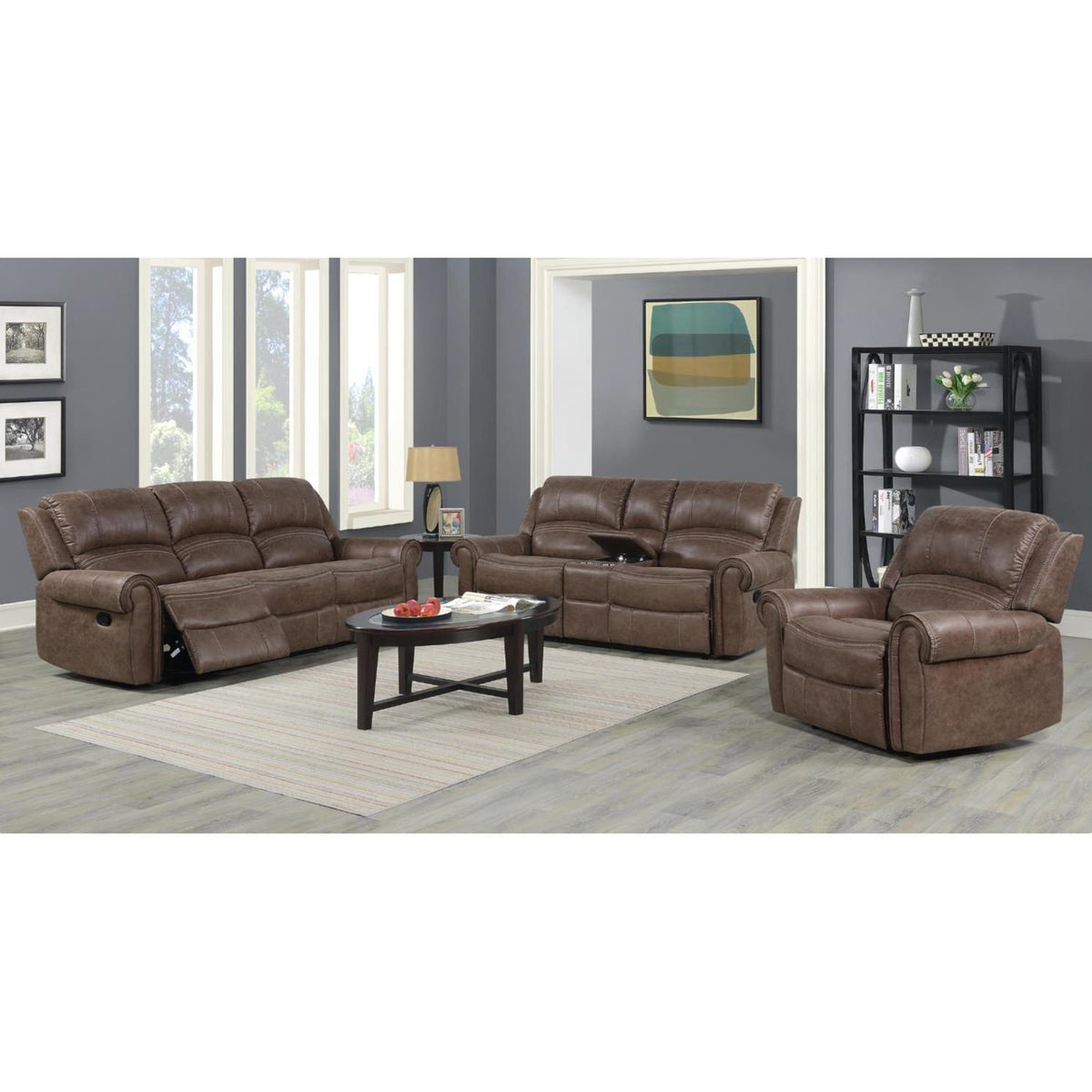 Kian USA Northgate Fabric Recliner 12000-1GR