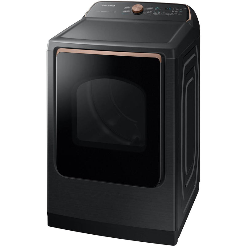  Samsung 7.4 cu.ft. Electric Dryer with Steam Sanitize+ DVE55A7700V/A3 IMAGE 3