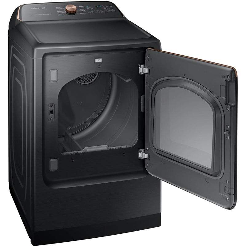  Samsung 7.4 cu.ft. Electric Dryer with Steam Sanitize+ DVE55A7700V/A3 IMAGE 5