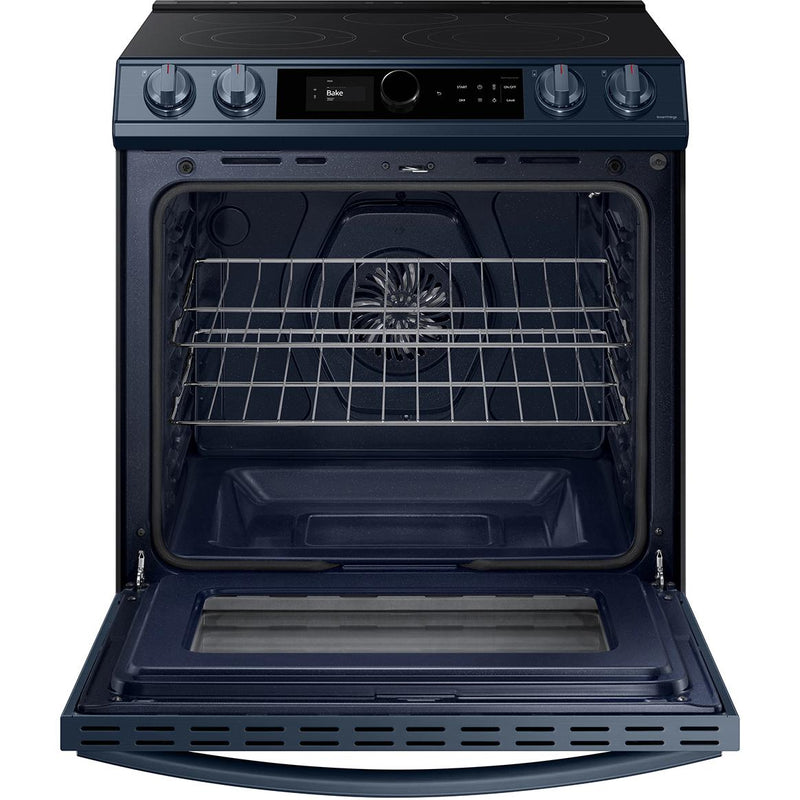  Samsung 30-inch Slide-in Electric Range with Wi-Fi Connectivity NE63A8711QN/AA IMAGE 2