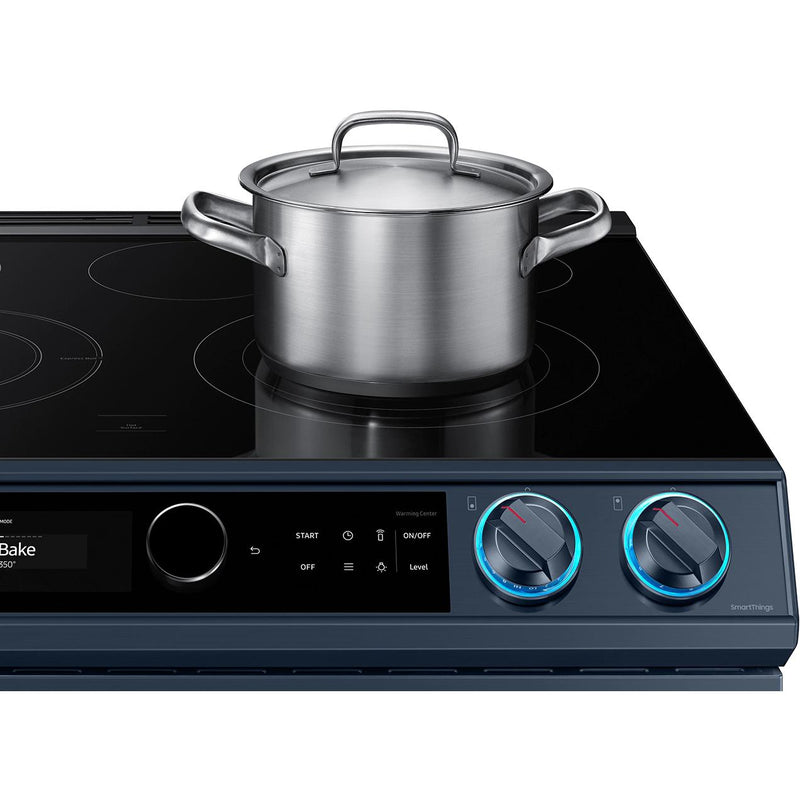  Samsung 30-inch Slide-in Electric Range with Wi-Fi Connectivity NE63A8711QN/AA IMAGE 4