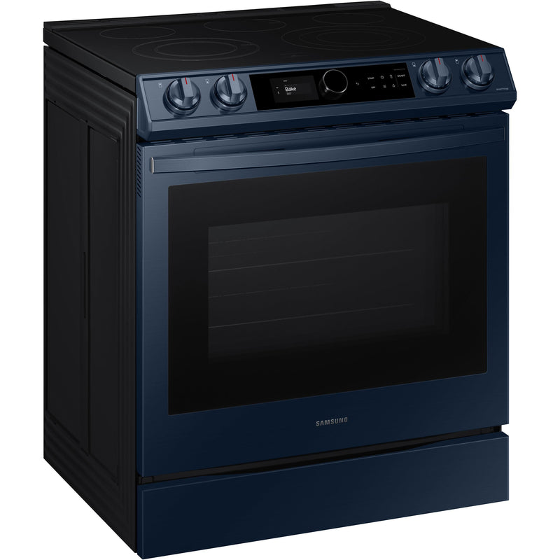  Samsung 30-inch Slide-in Electric Range with Wi-Fi Connectivity NE63A8711QN/AA IMAGE 7