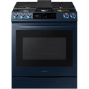  Samsung 30-inch Slide-in Gas Range with Wi-Fi Technology NX60A8711QN/AA IMAGE 1