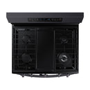  Samsung 30-inch Freestanding Gas Range with Wi-Fi Connectivity NX60A6751SG/AA IMAGE 5