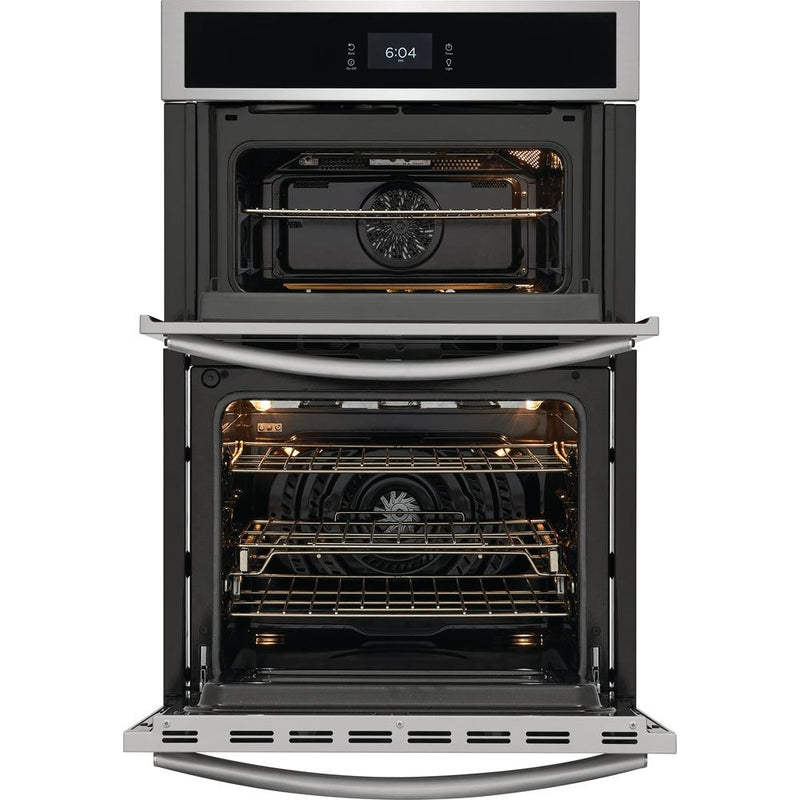 Frigidaire Gallery 27-inch Microwave Combination Wall Oven with Convection Technology GCWM2767AF IMAGE 4