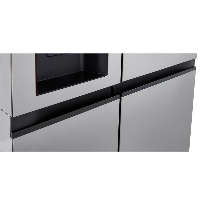 LG 36-inch, 23 cu.ft. Counter-Depth Side-by-Side Refrigerator with External Water and Ice Dispensing System LRSXC2306S IMAGE 14