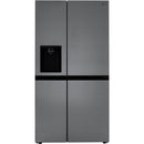 LG 36-inch, 23 cu.ft. Counter-Depth Side-by-Side Refrigerator with External Water and Ice Dispensing System LRSXC2306S IMAGE 1