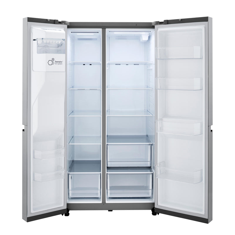LG 36-inch, 23 cu.ft. Counter-Depth Side-by-Side Refrigerator with External Water and Ice Dispensing System LRSXC2306S IMAGE 4