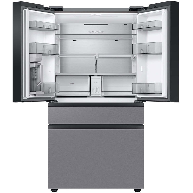 Samsung 36-inch, 29 cu.ft. French 4-Door Refrigerator with Dual Ice Maker RF29BB8200QLAA IMAGE 3