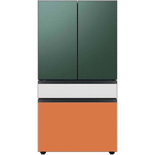  Samsung Bespoke 36-inch, 28.8 cu.ft. 4-Door Refrigerator with Dual Ice Maker RF29BB8600APAA IMAGE 1