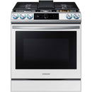  Samsung 30-inch Slide-in Gas Range with Air Fry Technology NX60BB871112/AA IMAGE 1