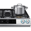  Samsung 30-inch Slide-in Gas Range with Air Fry Technology NX60BB871112/AA IMAGE 4