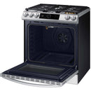  Samsung 30-inch Slide-in Gas Range with Air Fry Technology NX60BB871112/AA IMAGE 7