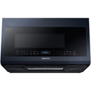  Samsung 30-inch, 1.2 cu.ft. Over-the-Range Microwave Oven with Sensor Cook ME21A706BQN/AA IMAGE 6