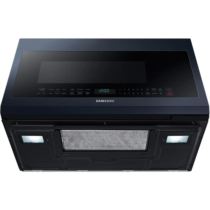  Samsung 30-inch, 1.2 cu.ft. Over-the-Range Microwave Oven with Sensor Cook ME21A706BQN/AA IMAGE 7
