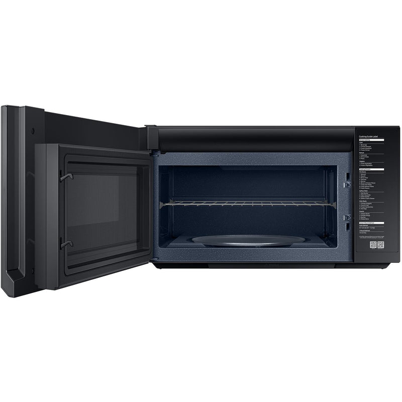  Samsung 30-inch, 2.1 cu.ft. Over-the-Range Microwave Oven with Sensor Cook ME21B706B12/AA IMAGE 5