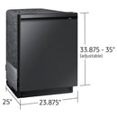  Samsung 24-inch Built-in Dishwasher with Wi-Fi Connectivity DW80B6060UG/AA IMAGE 5