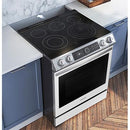  Samsung 30-inch Slide-in Electric Range with Wi-Fi Connectivity NE63BB871112/AA IMAGE 18