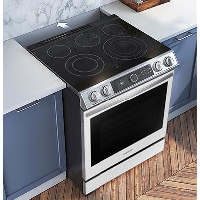  Samsung 30-inch Slide-in Electric Range with Wi-Fi Connectivity NE63BB871112/AA IMAGE 18