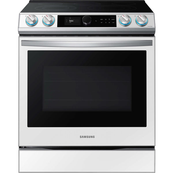  Samsung 30-inch Slide-in Electric Range with Wi-Fi Connectivity NE63BB871112/AA IMAGE 1