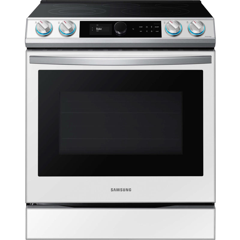  Samsung 30-inch Slide-in Electric Range with Wi-Fi Connectivity NE63BB871112/AA IMAGE 1