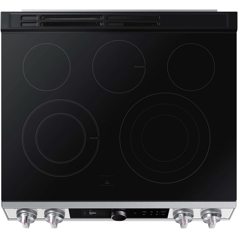  Samsung 30-inch Slide-in Electric Range with Wi-Fi Connectivity NE63BB871112/AA IMAGE 5