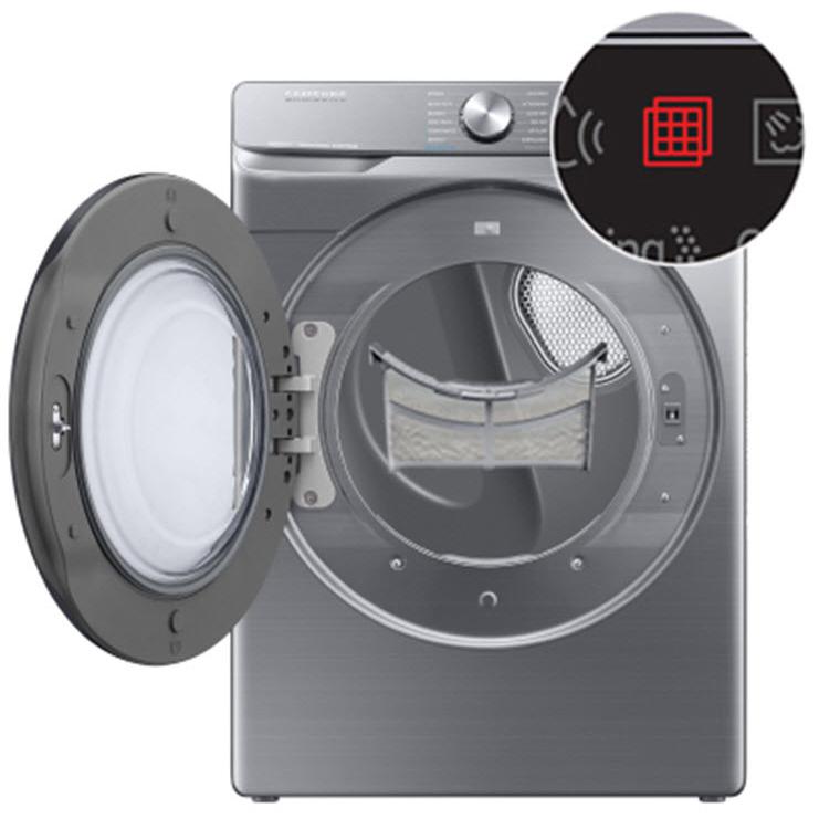 Samsung 7.5 cu.ft. Gas Dryer with Wi-Fi Connectivity DVG45B6300P/A3 IMAGE 5