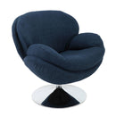 Mac Motion Chairs Scoop Leisure Swivel Fabric Accent Chair SCOOP-160-CH-C IMAGE 1