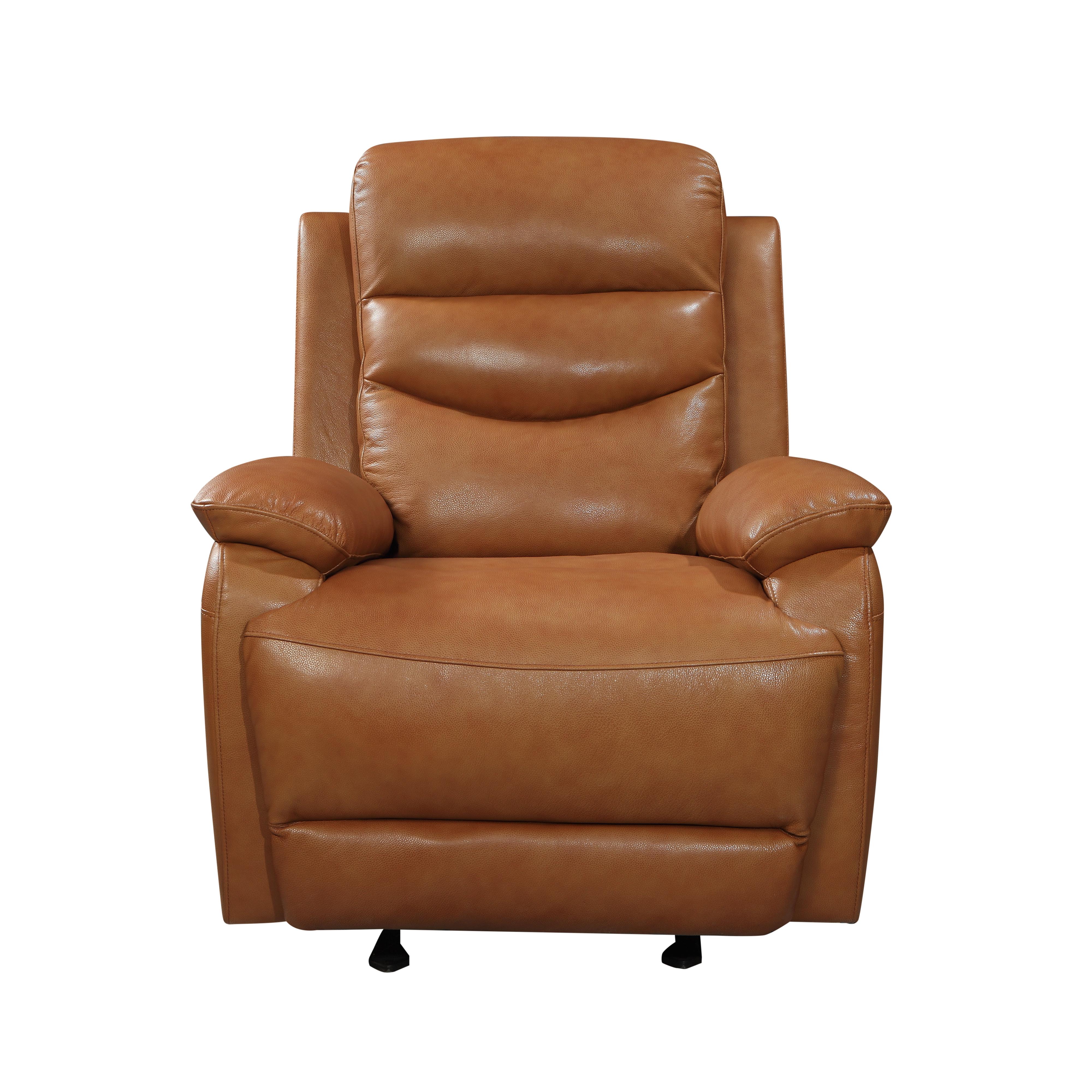 Leather Italia USA Clark Power Glider Leather Recliner 1555-EH6318G-01