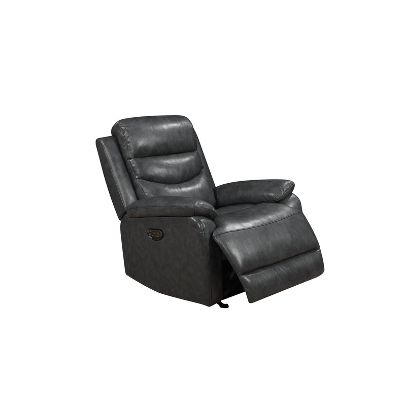 Leather Italia USA Clark Power Glider Leather Recliner 1555-EH6318G-01177147LV IMAGE 2