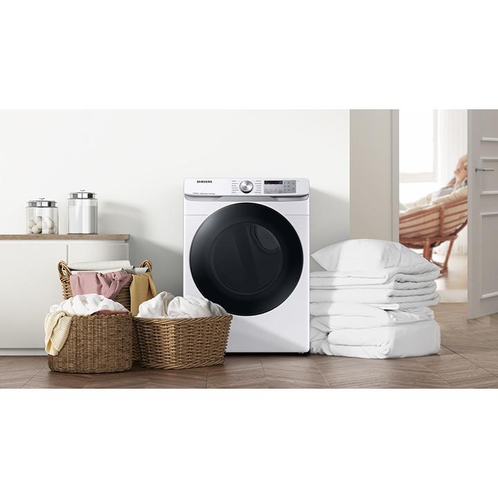  Samsung 7.5 cu.ft. Gas Dryer with Wi-Fi Connectivity DVG45B6300W/A3 IMAGE 9