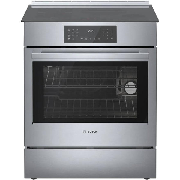 Bosch 30-inch Slide-in Induction Range with Genuine European Convection HIIP057U IMAGE 1