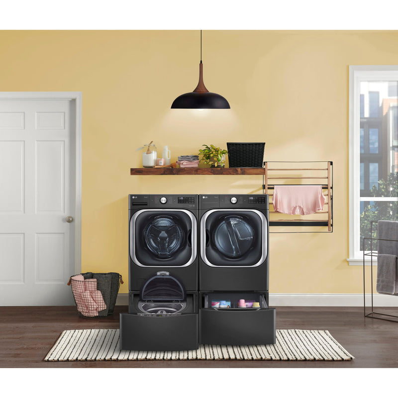 LG 9.0 Cu. Ft. Gas Dryer with Steam and Built-In Intelligence DLGX8901B IMAGE 14