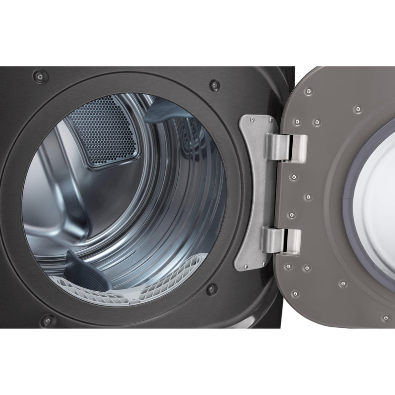 LG 9.0 Cu. Ft. Gas Dryer with Steam and Built-In Intelligence DLGX8901B IMAGE 5