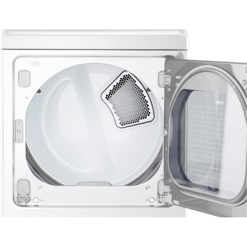 LG 7.3 Cu. Ft. Smart Electric Dryer with EasyLoad Door DLE7400WE IMAGE 4