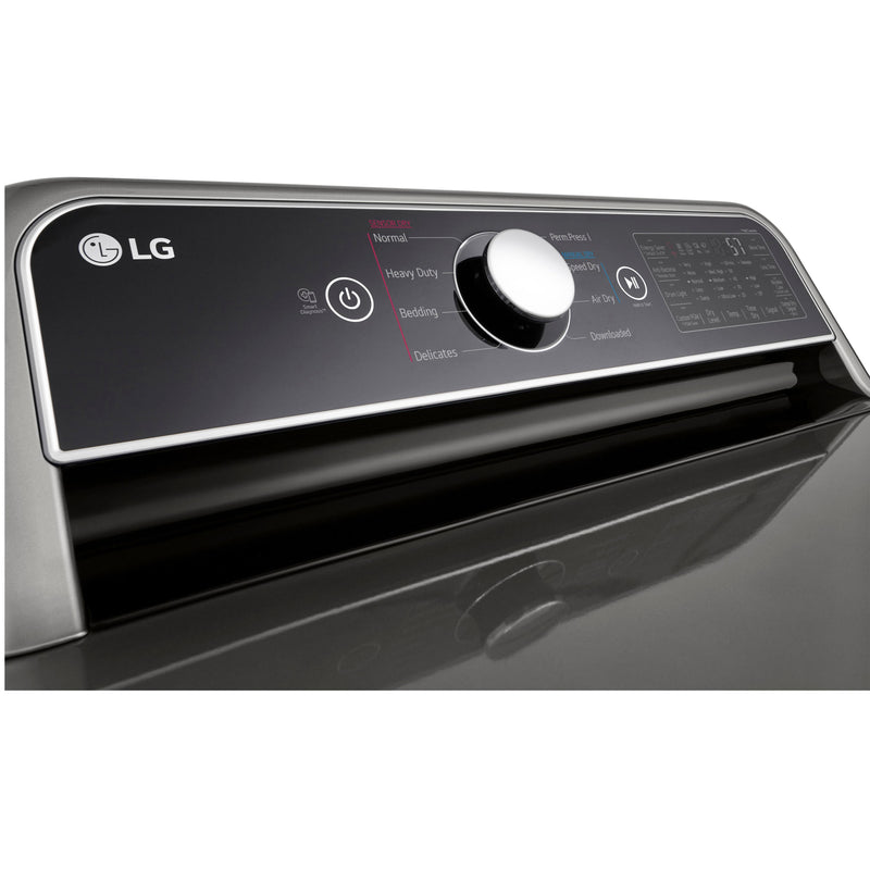 LG 7.3 Cu. Ft. Smart Electric Dryer with EasyLoad Door DLE7400VE IMAGE 11
