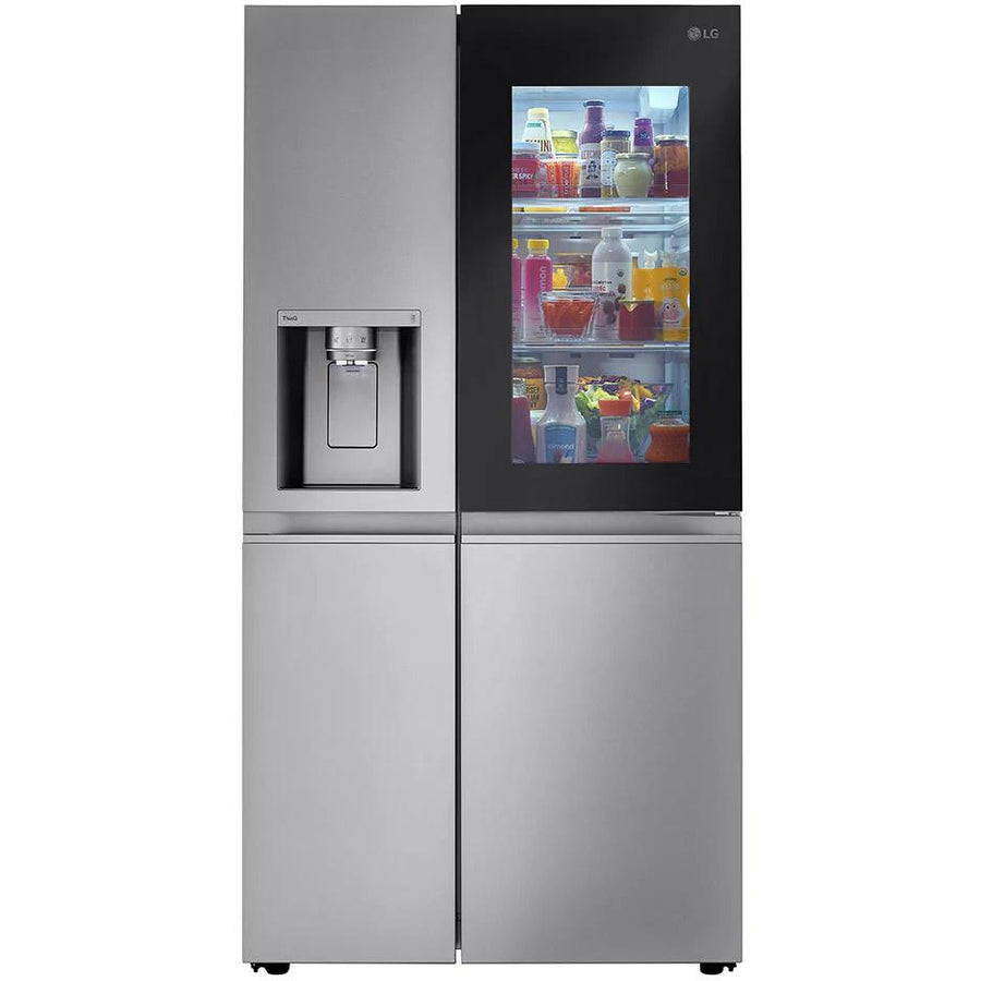 LG 36-inch 22.5 cu. ft. Side-By-Side Refrigerator with Water and Ice D