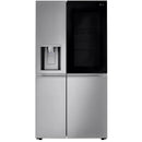 LG 36-inch 22.5 cu. ft. Side-By-Side Refrigerator with Water and Ice Dispensing System LRSOC2306S IMAGE 2