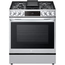 LG 30-inch Dual Fuel Range with Air Fry and ProBake® Convection LSDL6336F IMAGE 1