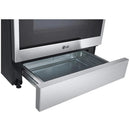 LG 30-inch Dual Fuel Range with Air Fry and ProBake® Convection LSDL6336F IMAGE 9