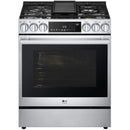 LG STUDIO 30-inch Dual Fuel Range with ProBake Convection® and EasyClean® LSDS6338F IMAGE 2